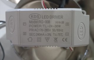 Lámpara de techo LED moderna