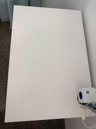 Escritorio Blanco Ikea con Cajón