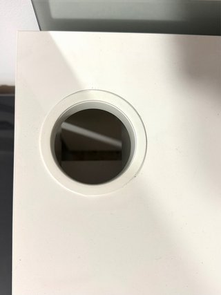 Escritorio Blanco Ikea con Cajón