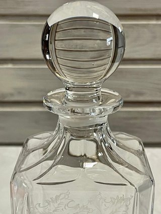 BOTELLA DE CRISTAL DE LICOR