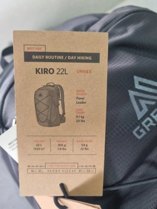 Mochila Trekking Gregory Kiro 22
