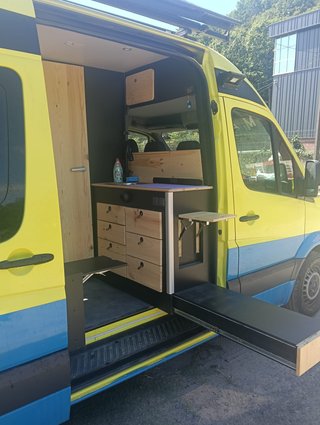 Volkswagen Crafter 2013 camper ( motor nuevo )