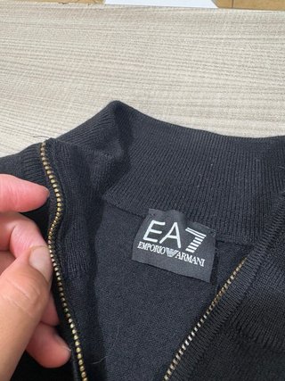 Maglione Emporio Armani zip collo