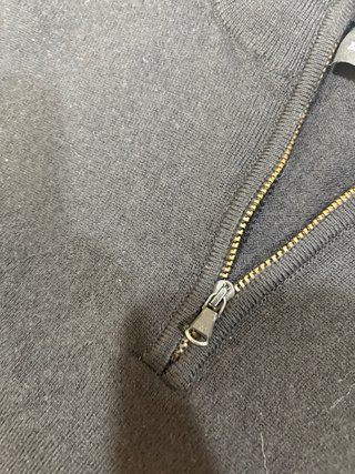 Maglione Emporio Armani zip collo