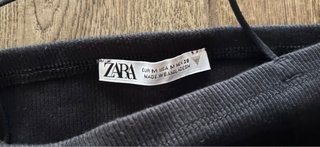 Crop top negro tirantes finos