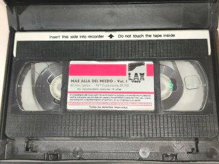 VHS Mas Allá del Miedo (Stephen King)