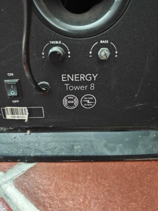 Torre de Sonido Energy Sistem Negra