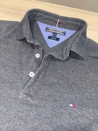 Polo Tommy Hilfiger Grigio Taglia L