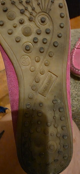 Zapatos niña Pablosky rosa ante