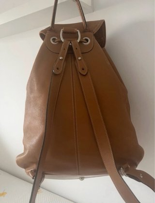 Mochila Nore Piel Francesa Vintage