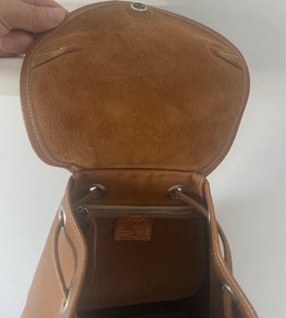 Mochila Nore Piel Francesa Vintage