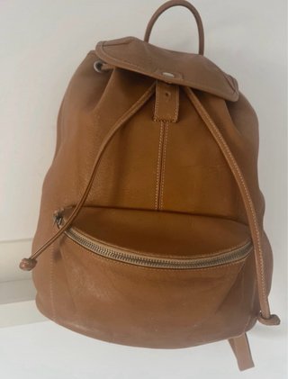 Mochila Nore Piel Francesa Vintage
