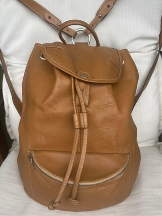 Mochila Nore Piel Francesa Vintage