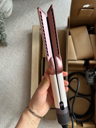 Piastra per capelli Dyson Airstrait Rosa/Oro