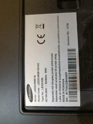 Televisor Samsung 22 pulgadas