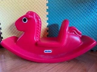 Caballo Mecedora Little Tikes Rojo