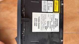 Radio original Toyota Prius 86120-47330 CD/AUX FM