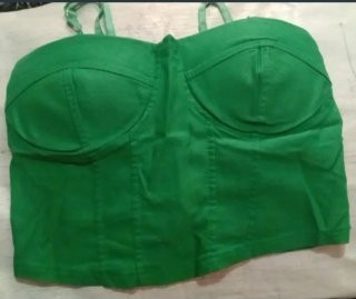 Top verde de mujer