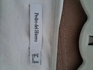 Blusa Pedro del Hierro blanca forrada