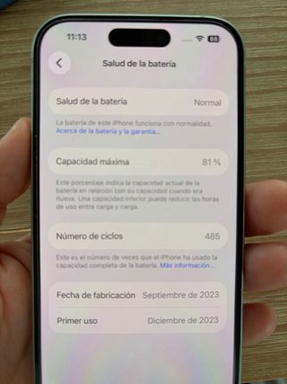 iPhone 15 128Gb + funda