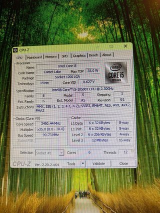Dell OptiPlex 5080 Micro i5-10500T 16GB RAM 256 ss