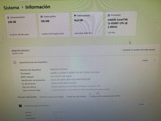Dell OptiPlex 5080 Micro i5-10500T 16GB RAM 256 ss