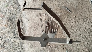 Pala Arado Monosurco  Arrancar Patatas con Tractor