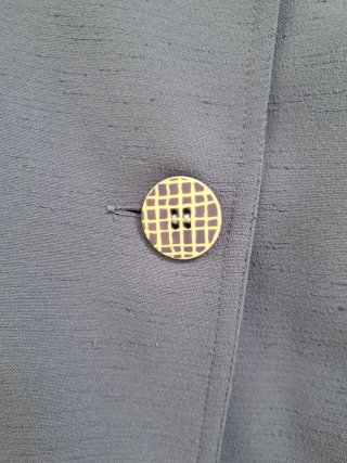 Blazer vintage blu taglia 46