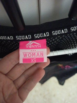 Camiseta deportiva mujer Malla Gym Squad