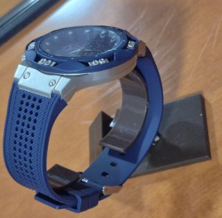 Reloj Deportivo AUPONN Azul y Plateado