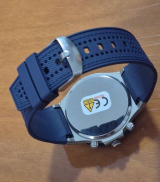 Reloj Deportivo AUPONN Azul y Plateado