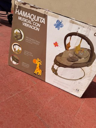Hamaca musical bebé con vibración