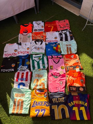 Camisetas de futbol