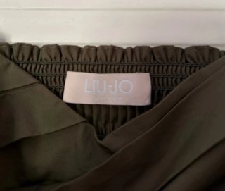 Top Liu Jo verde caqui