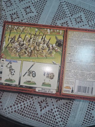 Warhammer Regimiento Guerreros Esqueleto