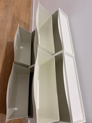 Zapateros Ikea Trone Blancos