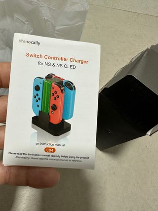 Cargador Switch y Switch OLED Wenocally