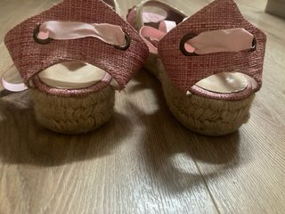 Espadrillas Ibiza Rosa e Beige
