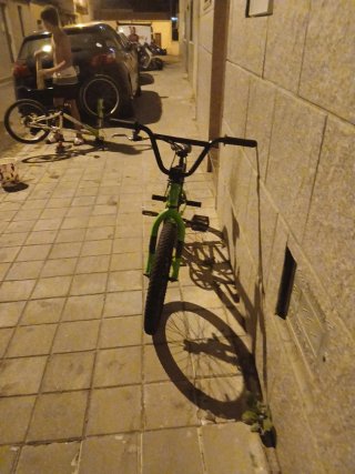 Bici BMX Verde