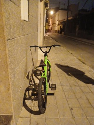 Bici BMX Verde