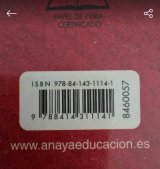 Libros de primero de bachillerato