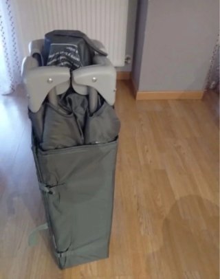 Cuna de viaje plegable