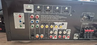 Amplificador Yamaha HTR-3063 y 5 altavoces