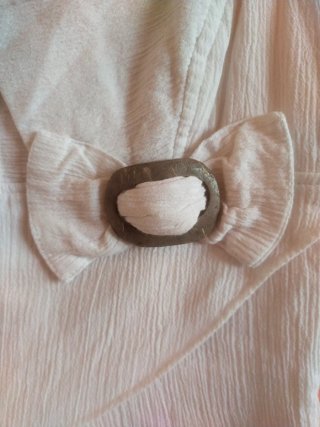 Vestido Mini Texturizado Blanco Algodón 100% Ibiza