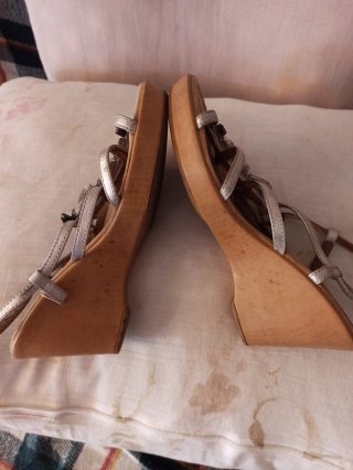 Zapatos Latouche y Unisa Sandalias Plata