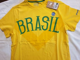 T-shirt uomo Brasil Taglia L marca Lotto