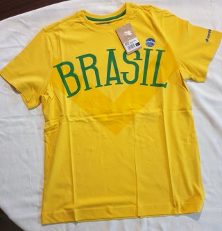 T-shirt uomo Brasil Taglia L marca Lotto