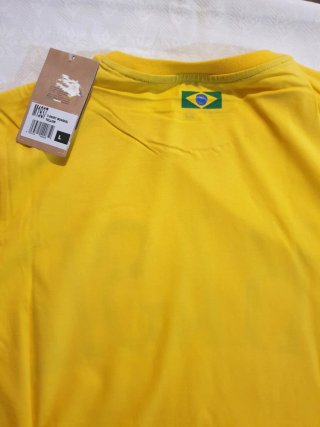 T-shirt uomo Brasil Taglia L marca Lotto