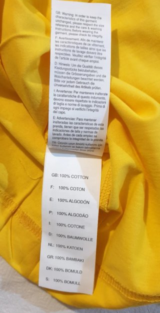 T-shirt uomo Brasil Taglia L marca Lotto
