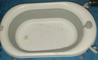 Bañera para bebé plegable